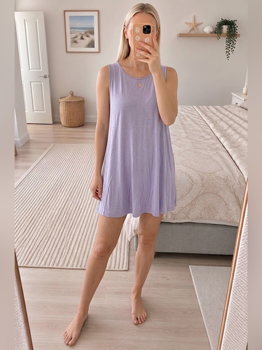 Bamboo swing dress